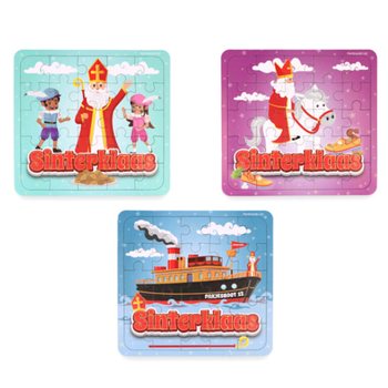 PUZZLE - SAN NICOLA - 13 x 12 CM. IN DISPLAY (108 pz.)