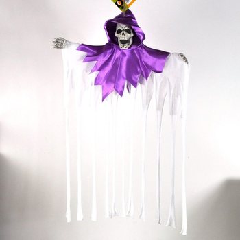 MOSTRO APPESO - VIOLA/BIANCO (6 pz.)