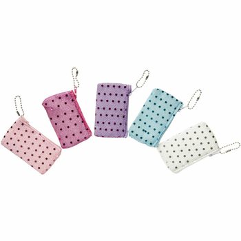 Piccoli Borsellini Glitterati con Zip (50 pezzi)