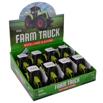 TRATTORE DA FATTORIA CON LUCI E SUONI - IN DISPLAY (8 pz.)