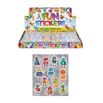 ADESIVI DIVERTENTI – MODELLO: ROBOT (120 pz.)