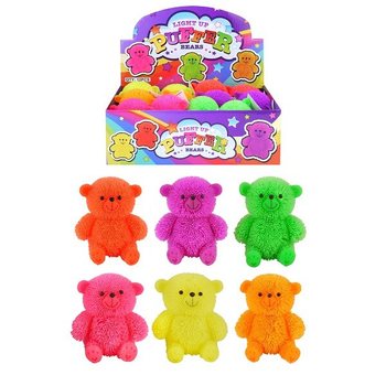 Grandi Orsetti Puffer Luminosi in Display (12 pz.)