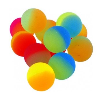 PALLINE RIMBALZANTI IN BARATTOLO - Ø3.8 CM (40 pz)