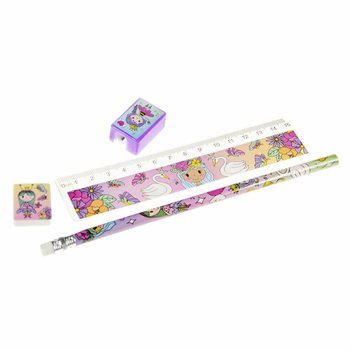 Set da disegno Principessa 4 pezzi (24 pz.)