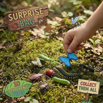 Blind Bag / Bustina Sorpresa Insetti (Espositore da 60 pezzi)