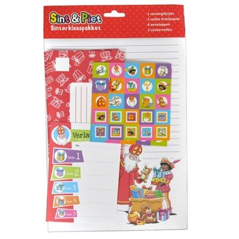 Set per Lettera a San Nicola da 14 Pezzi (Confezione da 12)