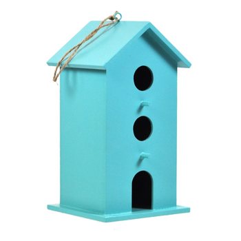 CASETTA DECORATIVA PER UCCELLI (4 PZ.)