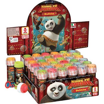 BOLLE DI SAPONE KUNG FU PANDA, 60ML IN DISPLAY (36 pz.)