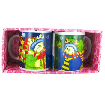 Set 2 Tazze Natalizie in Confezione Regalo