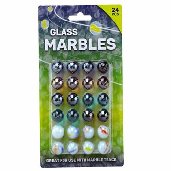 Biglie su Cartoncino - 24 Pezzi (16mm)
