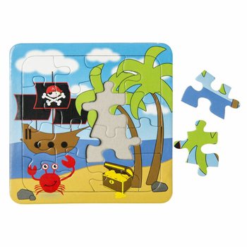 Mix Puzzle Pirati - 14 x 14 cm (50 Pezzi)