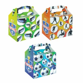 Scatola Menu BAMBINI – CALCIO – 14 x 9,5 x 18 cm (24 pz.)