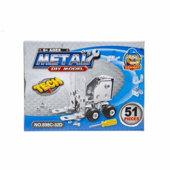 VEICOLO DA COSTRUZIONE IN METALLO DA COSTRUIRE (24 pz)