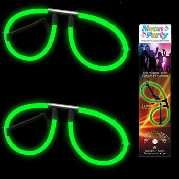 OCCHIALI LUMINOSI GLOW (12 pz.)