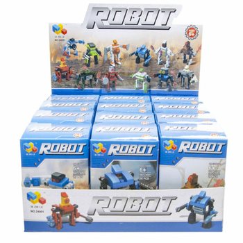 Robot in Mattoncini da Costruzione (12 pezzi in Display)