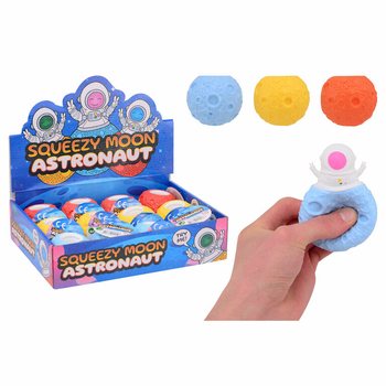 Palla di Luna Squeezy Astronauta - In Display (12 Pezzi)