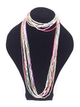 Collana Stile Ibiza Multistrato a 9 Livelli (1 pz.)