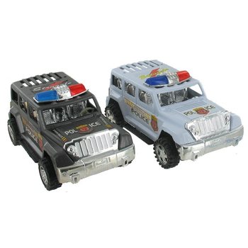 JEEP DELLA POLIZIA A FRIZIONE (12 pz.)