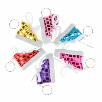 PORTACHIAVI SCARPETTE GLITTERATE (48 pz)