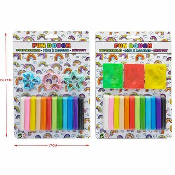 Scheda Grande: Pasta Modellabile e Stampini (12 Rotoli)