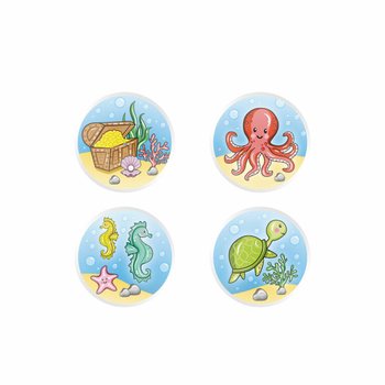 MIX SEA LIFE / ANIMALI MARINI - PALLINE RIMBALZANTI Ø3.3 cm (100 pz)