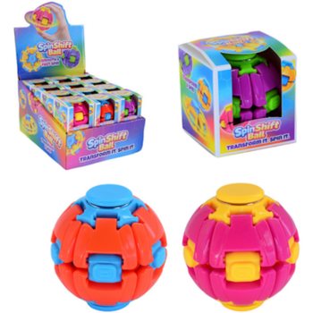 PALLA FIDGET SPINNER SPIN & POP - SPIN SHIFT BALL - IN DISPLAY (24 pz.)