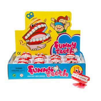 DENTIERE SALTELLANTI A MOLLA IN DISPLAY (12 pz.)