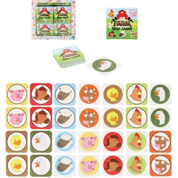 PICCOLI GIOCHI DI MEMORIA - MODELLO: FATTORIA - IN DISPLAY (64 pz)