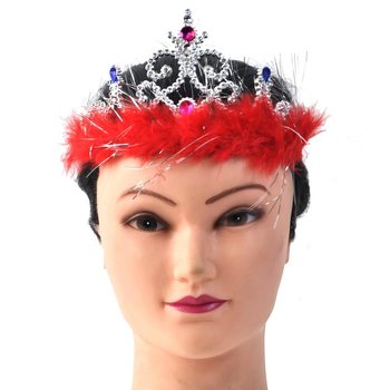 Corona da Principessa Argentata con Peluche - Modello 4 (12 pz.)