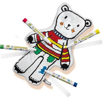 SES Creative My First - Orsacchiotto di peluche da colorare (1 pz.)