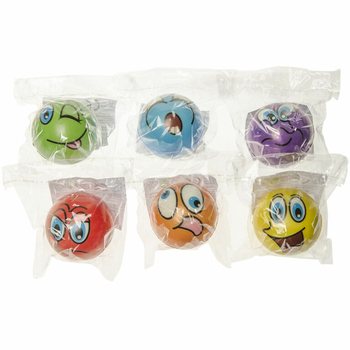 PALLINE ANTISTRESS SMILEY IN DISPLAY (24 pz.)