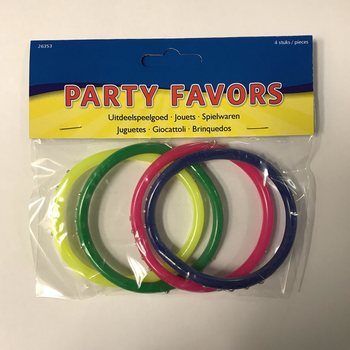 Set 4 Braccialetti per Bambini Colori Vivaci (12 conf.)