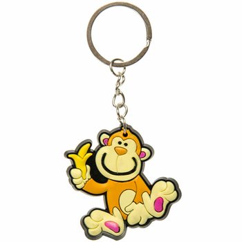 Portachiavi Scimmia e Banana (48 pezzi)