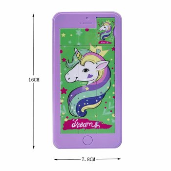 Puzzle a Scorrimento Smartphone - Unicorno