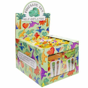 Mazze di Dinosauro Autogonfiabili - Scatola Display (48 pz)
