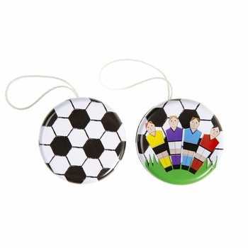Yo-Yo da Calcio in Metallo (24 pezzi)