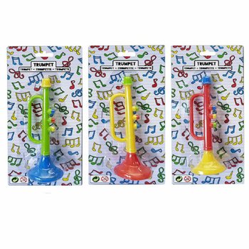 Trombette su Cartoncino - 15 cm - Colori Misti