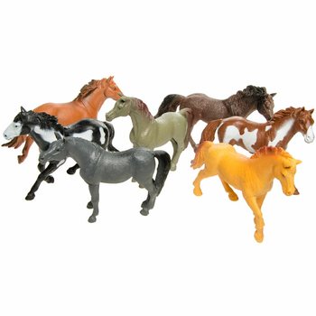 Assortimento di Cavalli Giocattolo in Display (12 pz.)
