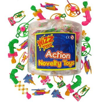 MIX GIOCATTOLI PER PESCA DI BENEFICENZA IN BOX BLISTER (48 pz.)