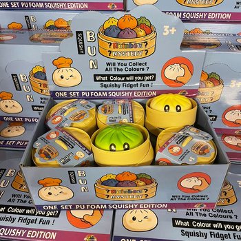 RAGE - Squishy Bun Dumplings GRANDI - ONE SET PU FOAM SQUISHY EDITION (12 pz.)