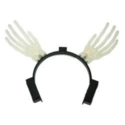 CERCHIETTO MANI DI SCHELETRO LUMINOSE (12 pz.)