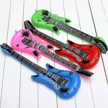 CHITARRA GONFIABILE - COLORI MISTI (12 pz.)