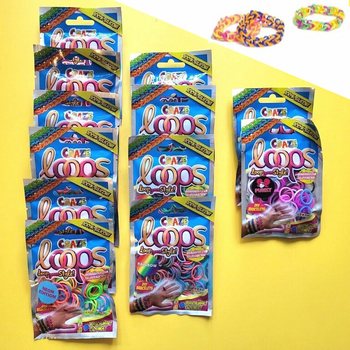 CRAZE LOOPS LOOM - BUSTINE SORPRESA - IN DISPLAY (12 pezzi)