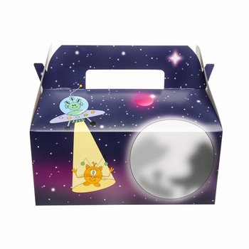 Scatole Menu Bimbi Spazio / Space - 22,5 x 12 x 9,5 cm (24 pz.)