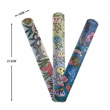 Braccialetti a Scatto Animali Marini (36 pezzi)