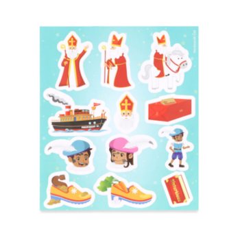 FUN STICKERS &ndash; MODELLO: SINTERKLAAS (120 pz.)