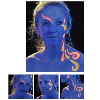 SNAZAROO - Trucco Viso UV Speciale (6 pz.)