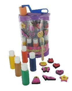 Kit Timbri e Pittura per Bambine - Modello 2
