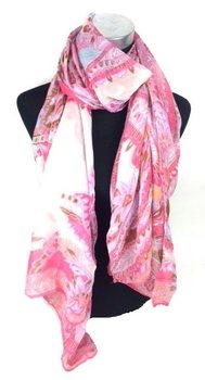 Sciarpa Stile Ibiza Rosa (1 pz)
