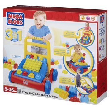 Primi Passi 3-in-1 MEGA BLOKS Build'n Go Walker - 8000